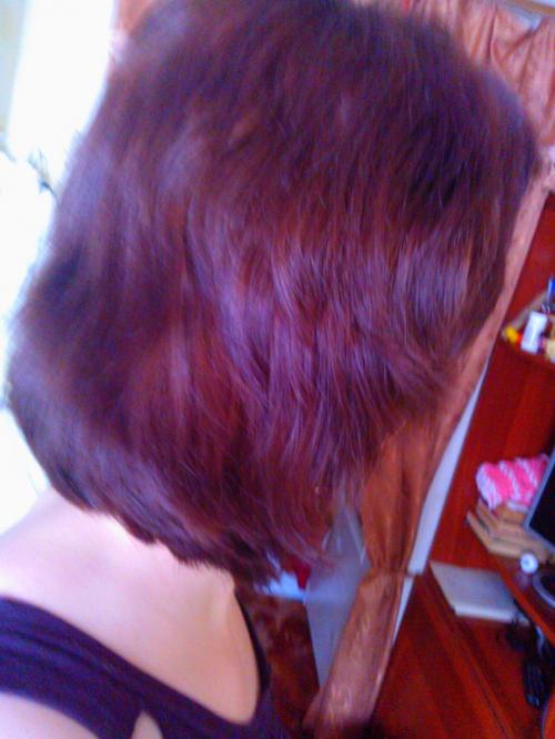 Перекраситься из брюнетки в русый.. Из брюнетки в русый част. 