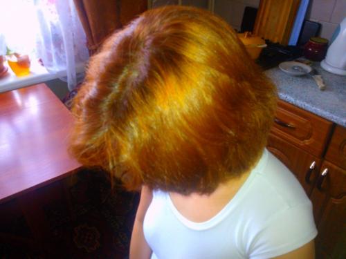 Перекраситься из брюнетки в русый.. Из брюнетки в русый част. 