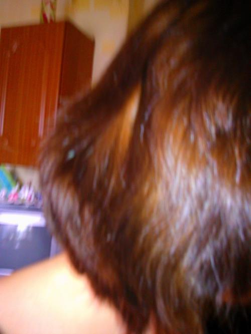 Перекраситься из брюнетки в русый.. Из брюнетки в русый част. 