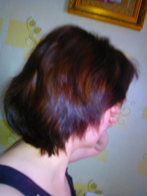 Перекраситься из брюнетки в русый.. Из брюнетки в русый част. 