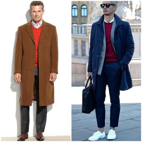 Как носить мужское пальто женщине. Как и с чем носить мужское пальто: быть не мальчиком, но мужем