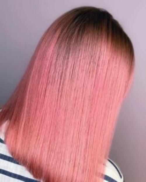 Как закрасить красный цвет волос в коричневый. Салонное удаление пигмента