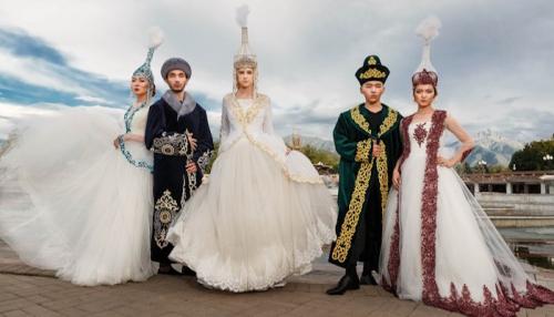 Фото казахстанского национального костюма. Разновидности