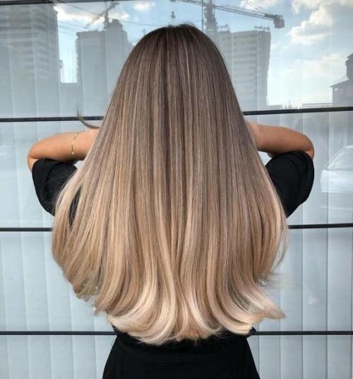 Как сохранить цвет мелирования на русые волосы с челкой. Какое сделать мелирование на русые волосы: идеи, нюансы, виды