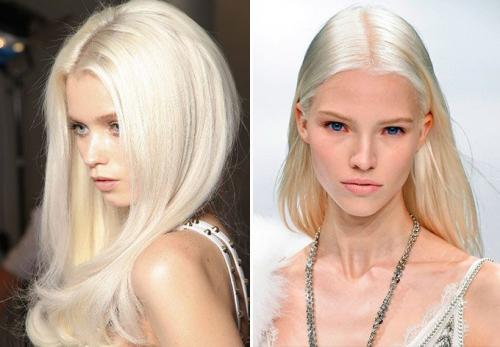 Покраска волос в белый цвет. Какой белый оттенок волос выбрать?