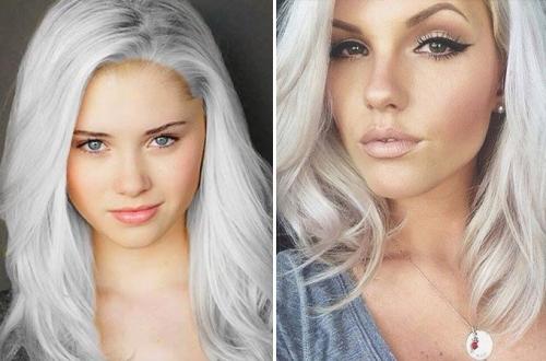 Покраска волос в белый цвет. Какой белый оттенок волос выбрать?