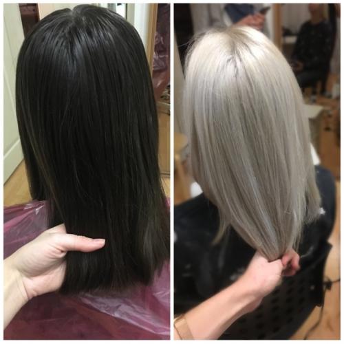 Как выйти из темно-каштанового цвета. Способы осветления