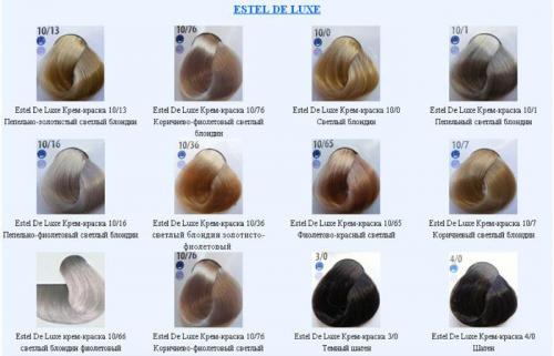 Краска для волос Estel Professional ESSEX. Краска для волос Estel Princess Essex. Палитра цветов, фото, отзывы 03 Краска для волос Estel Professional ESSEX. Краска для волос Estel Princess Essex. Палитра цветов, фото, отзывы 03