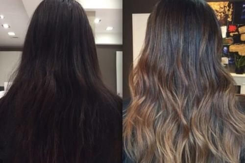 Можно ли делать мелирование на черные волосы дома. Мелирование на темные волосы – фото до и после, популярные виды