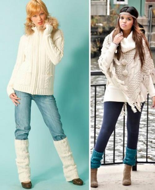 С чем носить гетры 2022. Как сочетать гетры с обувью?