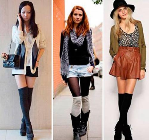 Стильный образ с гетрами. Как сочетать гетры с обувью?