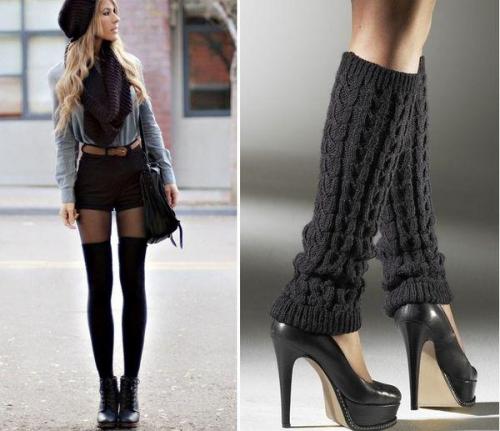 С чем носить гетры 2021. Зачем нужны женские гетры и с чем их носить, модные образы