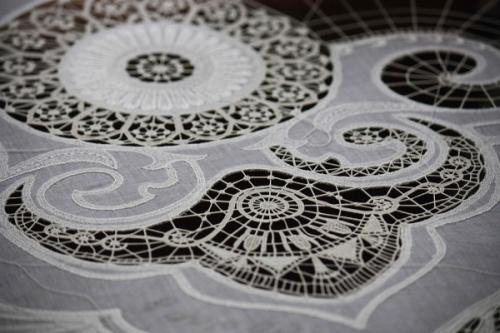 Какие инструменты необходимы для создания кружевного украшения для рубашки. Определение и особенности создания игольного кружева