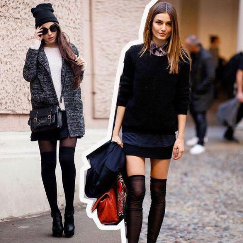 С чем можно носить разные гетры. Зачем нужны женские гетры и с чем их носить, модные образы