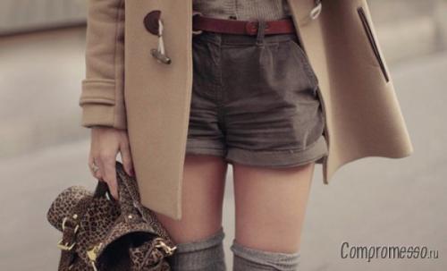 Как носить гольфы зимой. Базовые правила комплектования