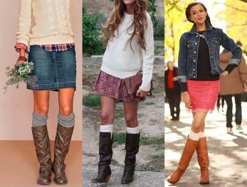 С чем можно носить разные гетры. Зачем нужны женские гетры и с чем их носить, модные образы