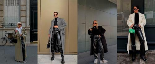 Кожаные штаны: тренд 2022 года 03 Кожаные штаны: тренд 2022 года 03