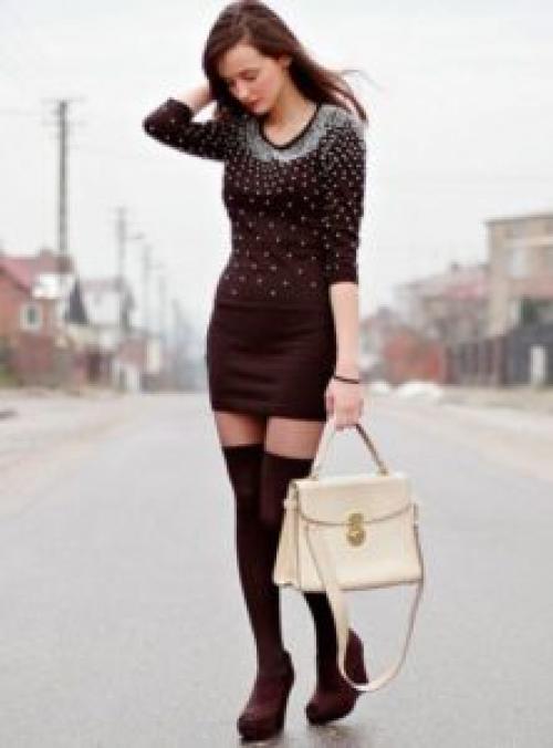 С чем носить гетры 2022. С чем носить гетры выше колена (фото)