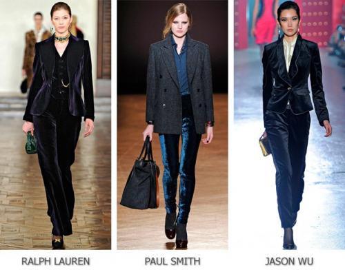 Бархатные брюки 2023.