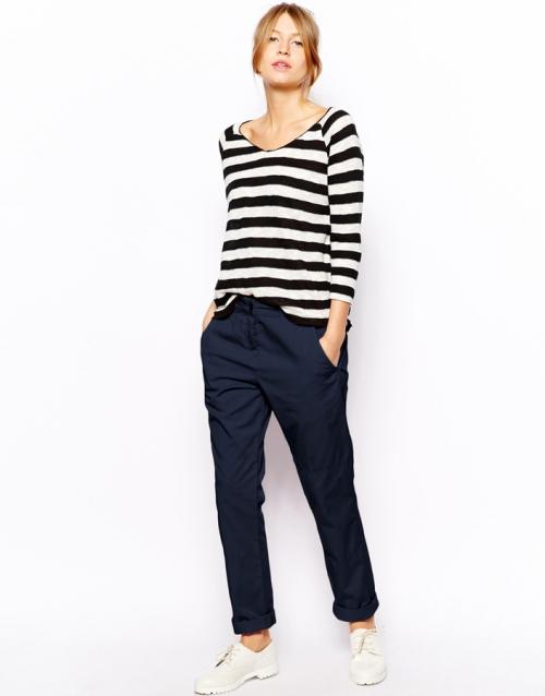 С чем носить темно-синие бархатные брюки женщине.. Популярные модели и фасоны