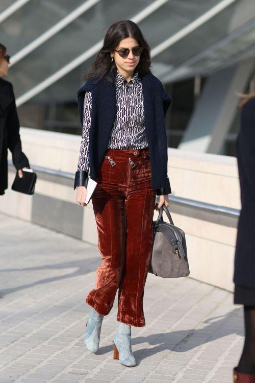 Как подвернуть вельветовые брюки. С чем носить женские вельветовые брюки?