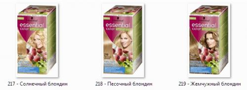 Краска для ВОЛОС Schwarzkopf Essential Color. Шварцкопф Essential Color - палитра оттенков 02