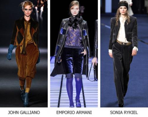 В моде ли бархатные брюки.