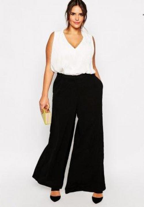 С чем носить белые брюки полным женщинам. Стильные модели и фасоны брюк для полных женщин, с чем их лучше носить