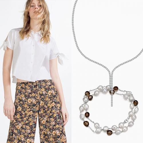 Как подобрать бижутерию к белой блузке: простые советы и идеи 17 Как подобрать бижутерию к белой блузке: простые советы и идеи 17