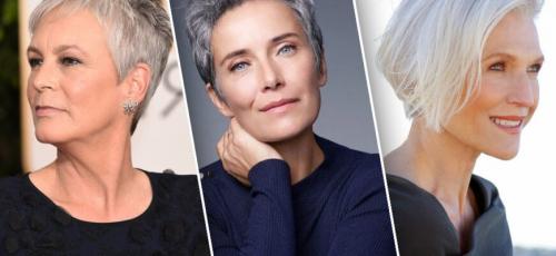 Стрижки для дам 50+, которые молодят с названиями. Стрижки, которые молодят женщину после 50 лет