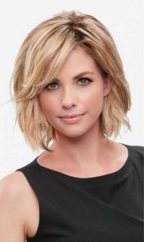 Стрижки на средние волосы 2022. Модные тенденции стрижек на средние волосы 2022 03