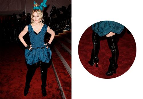 Зимние стильные комбинации: как правильно сочетать ботфорты на каблуке с одеждой 07 Зимние стильные комбинации: как правильно сочетать ботфорты на каблуке с одеждой 07