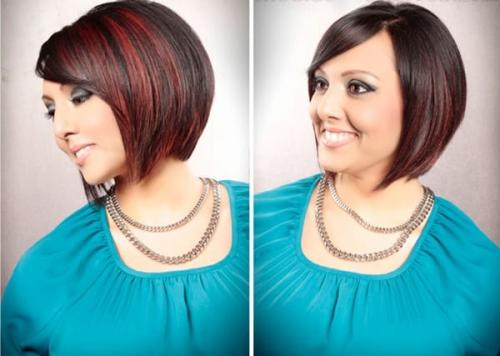 Стрижки и прически для полных женщин после 40 лет. Короткая длина