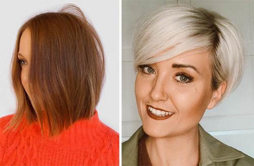 Омолаживающие стрижки для женщин после 45 лет. Стрижки для женщин после 45 лет, не требующие укладки и фото с названиями