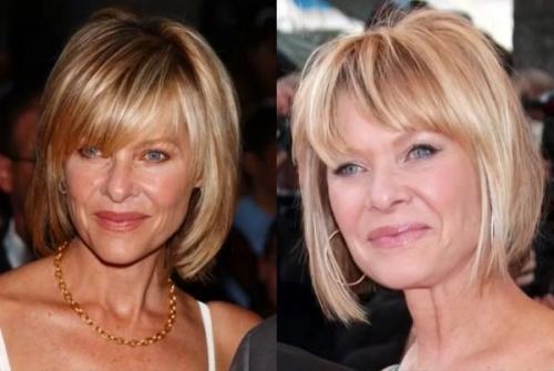 Причёски которые молодят женщину посл.  Красивые стрижки, которые молодят женщину после 40 лет с фото 34