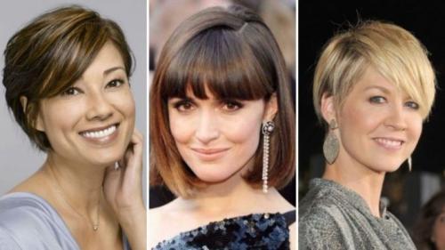 Стрижки для женщин после 40 лет.. Выбор 33