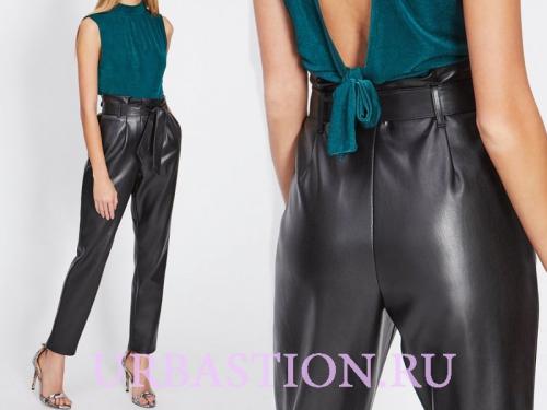 Брюки с Высокой Талией черные женские с Поясом. Разнообразие моделей высоких брюк