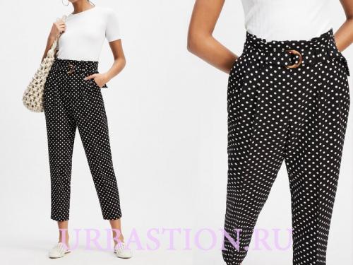 Брюки с Высокой Талией черные женские с Поясом. Разнообразие моделей высоких брюк