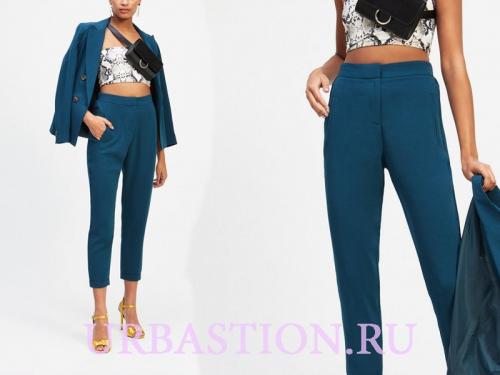 Брюки с Высокой Талией черные женские с Поясом. Разнообразие моделей высоких брюк