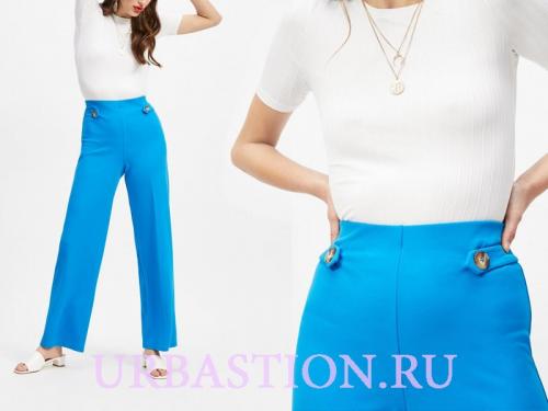 Брюки с Высокой Талией черные женские с Поясом. Разнообразие моделей высоких брюк