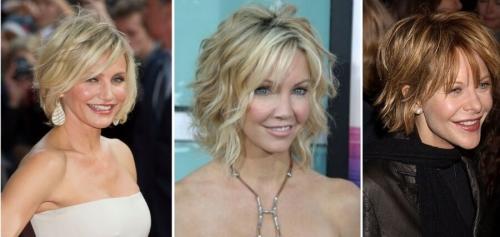 Женские короткие стрижки после 40 лет названия. Стрижка градуированное каре на короткие волосы - фото