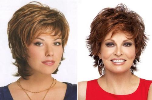 Стрижки для женщин после 40 лет, с круглым лицом. Стрижки для женщин за 40 с круглым типом лица