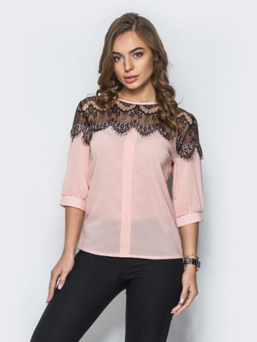 С чем носить стильную кружевную одежду. Блуза из кружева – 80 фото модных блузок и стильных образов