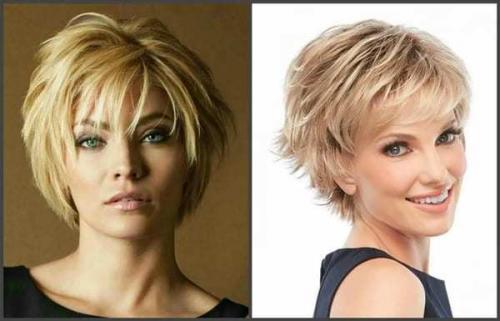Короткие женские стрижки для круглого лица после 40 лет. Короткая длина – да или нет?