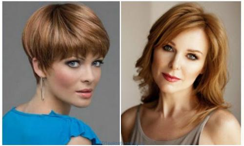 Стрижки для женщин после 45 лет с круглым лицом. Омолаживающие стрижки для женщин после 45 лет – фото с названиями
