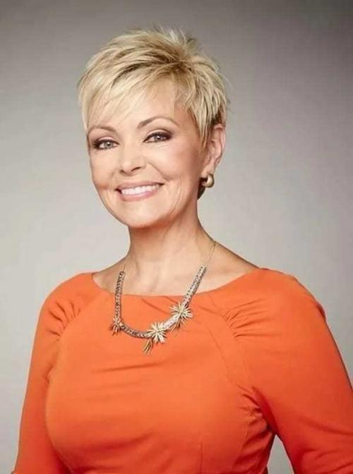 Короткие женские стрижки для круглого лица после 40 лет. Короткая длина – да или нет?