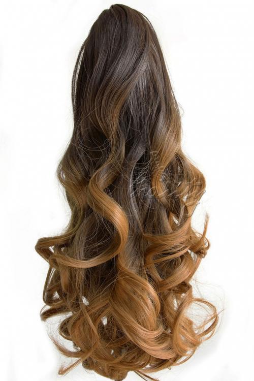 Косы с накладными волосами. Накладные пряди и их разновидность 02