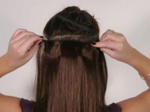 Накладные пряди из синтетических и человеческих волос. Что это такое? 02