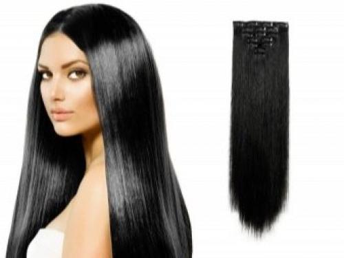 Прически с накладными прядями на короткие волосы на заколках. Натуральные волосы на заколках: какие купить, как правильно крепить, прически, фото 03