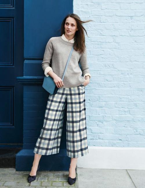 С чем носить широкие брюки 2021. Как правильно выбрать широкие брюки 28